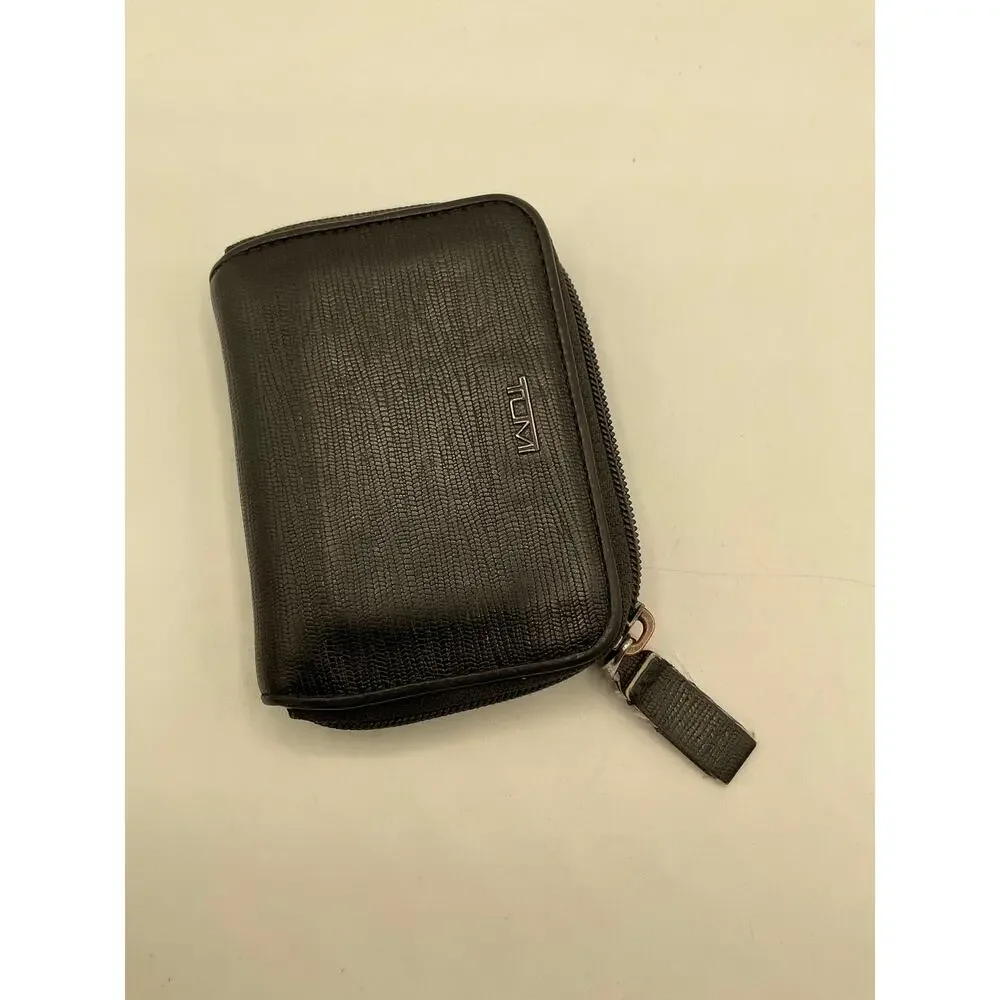 Tumi Nassau Zip-Around Card Case, Black